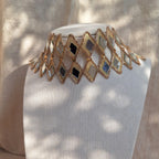 Collana Rombo Doppio - Oro Rosa