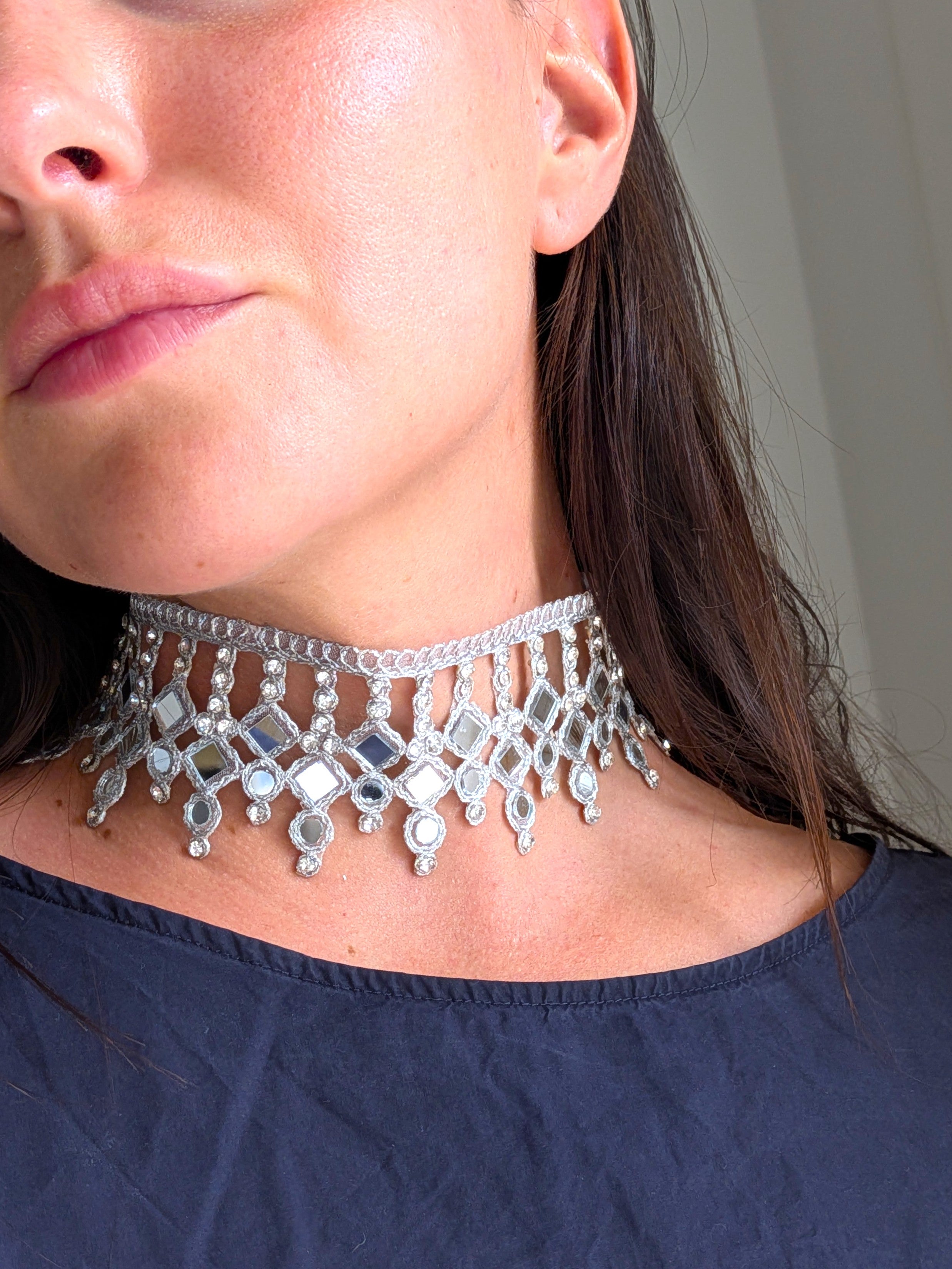 Collana Rugiada - Oro Argento
