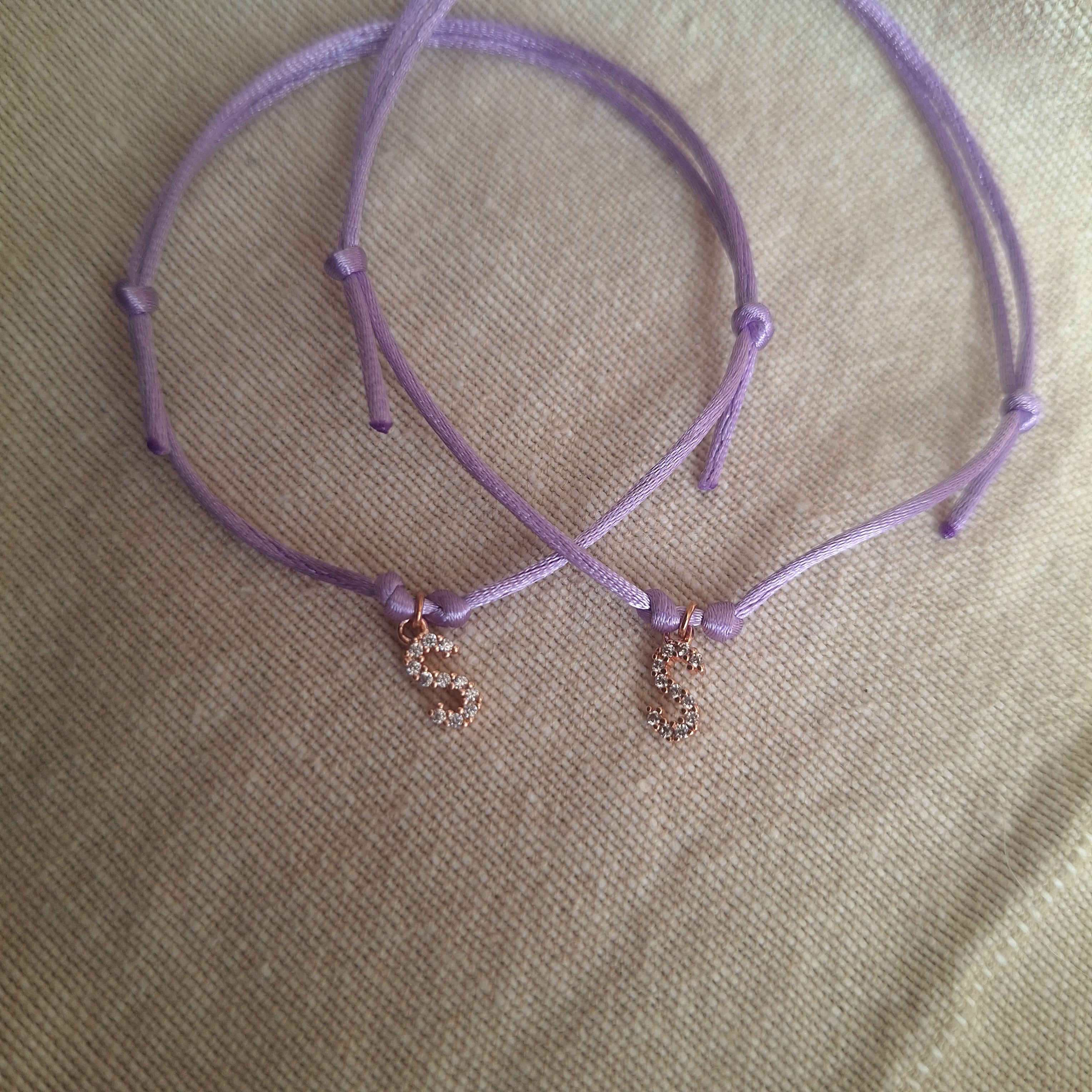 Bracciale letterina - S