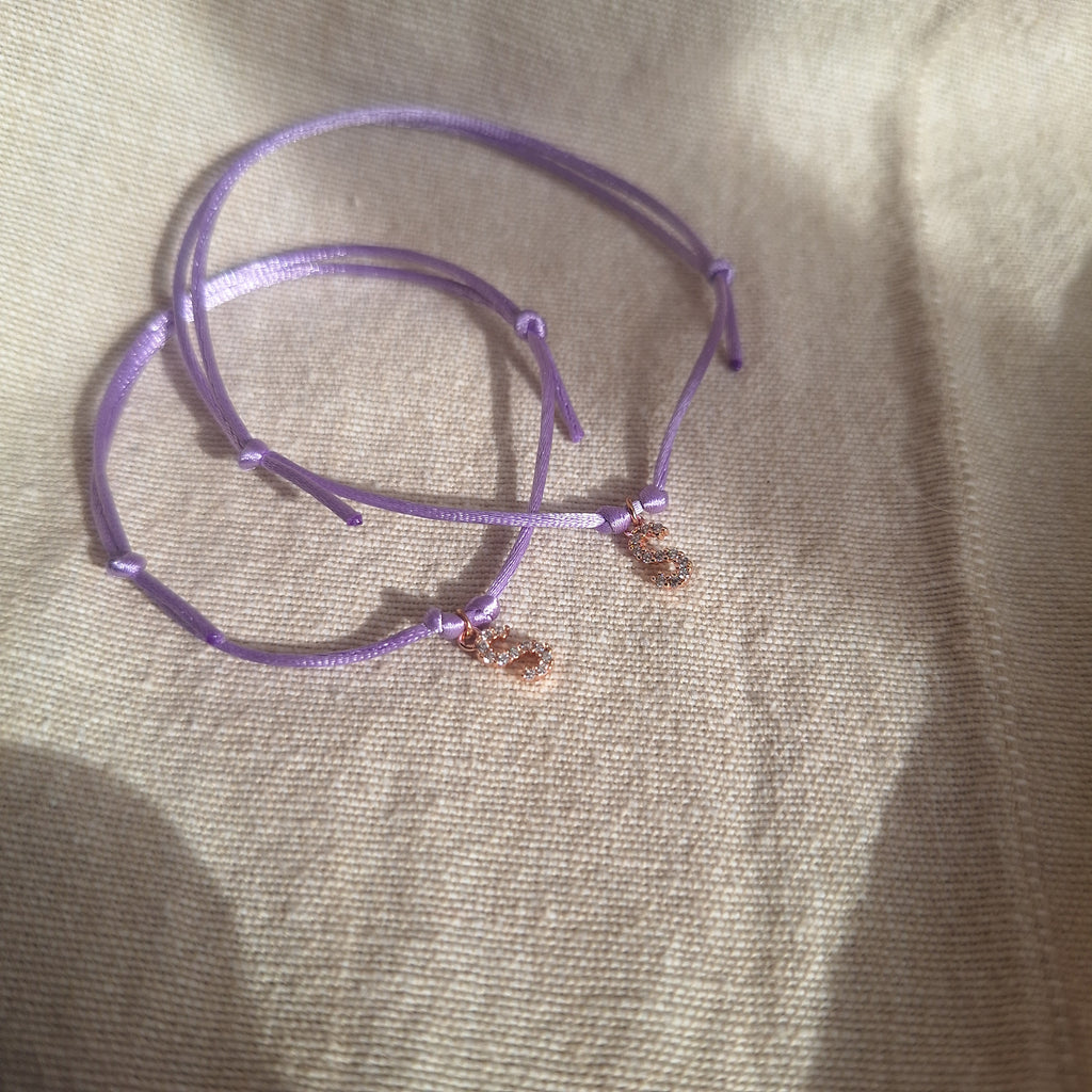Bracciale letterina - S