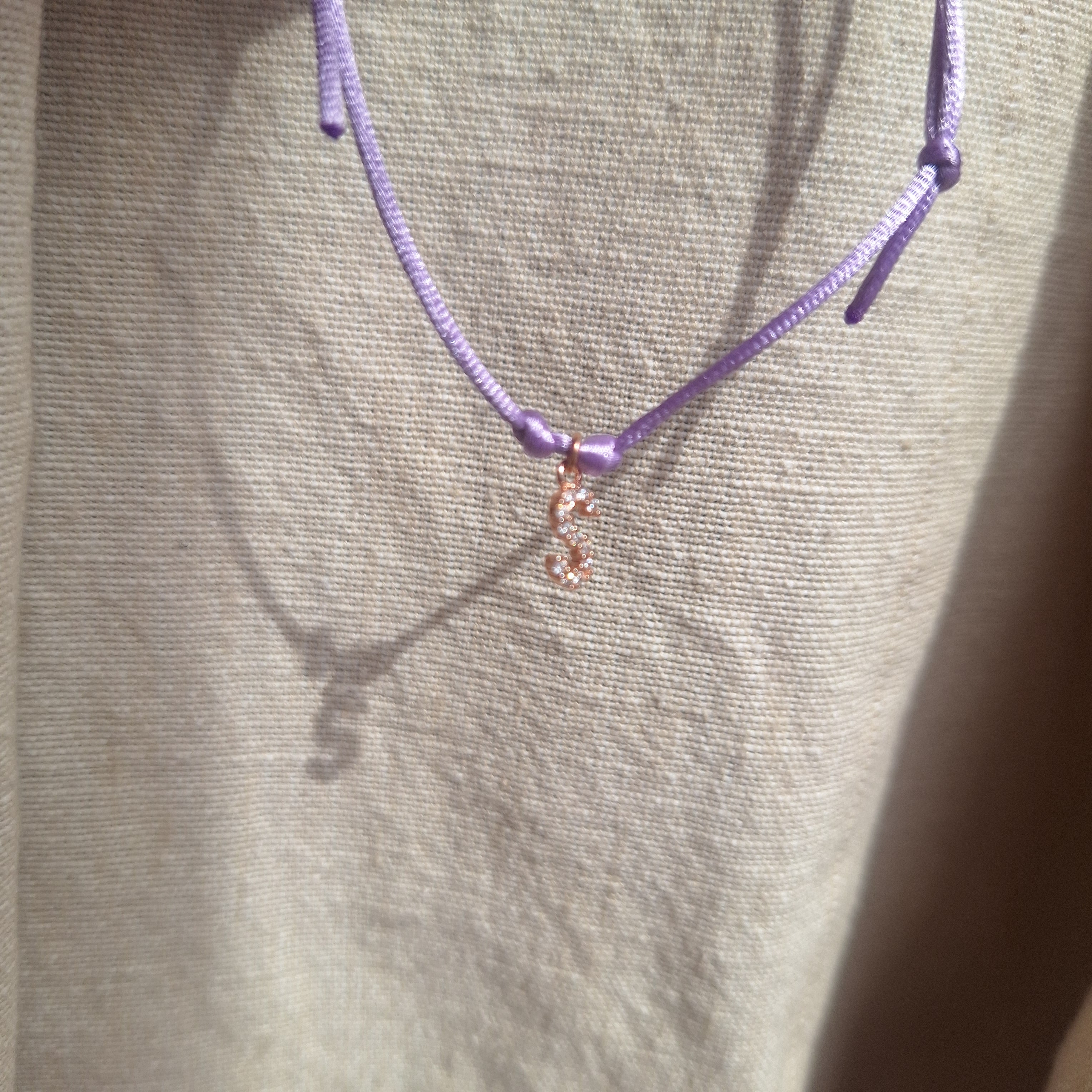Bracciale letterina - S
