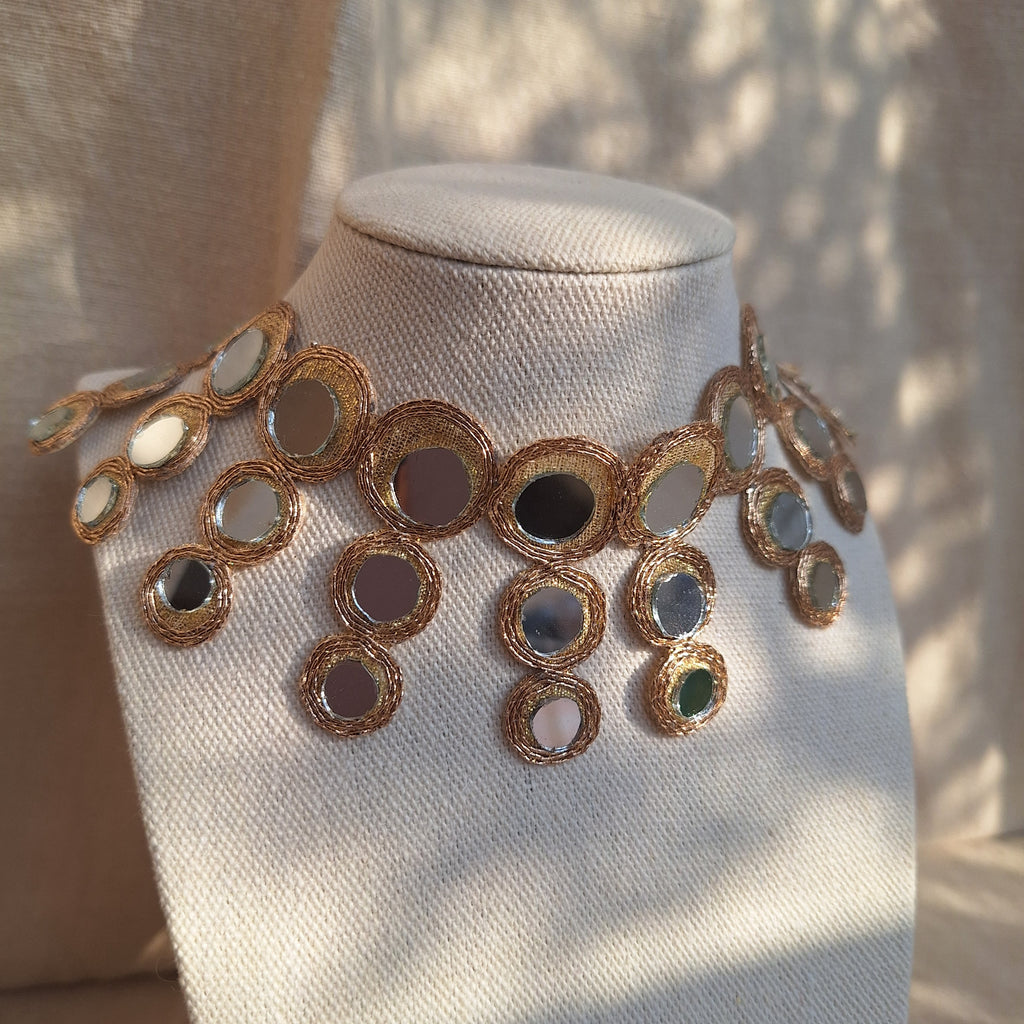 Collana Sole - oro rosa