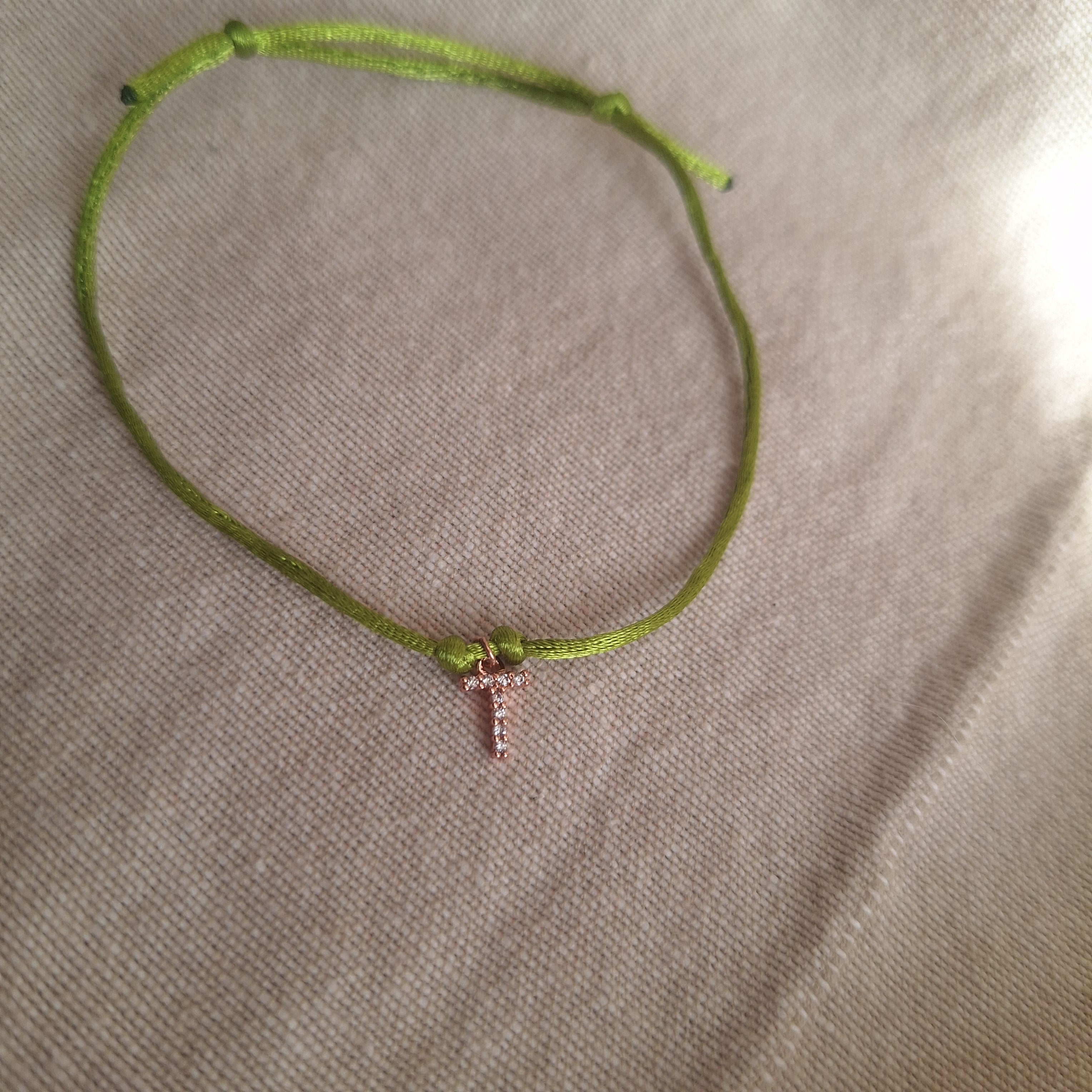 Bracciale letterina - T