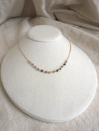 Collana Semi Rosario classico - tormalina