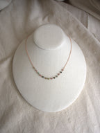 Collana Semi Rosario classico - tormalina