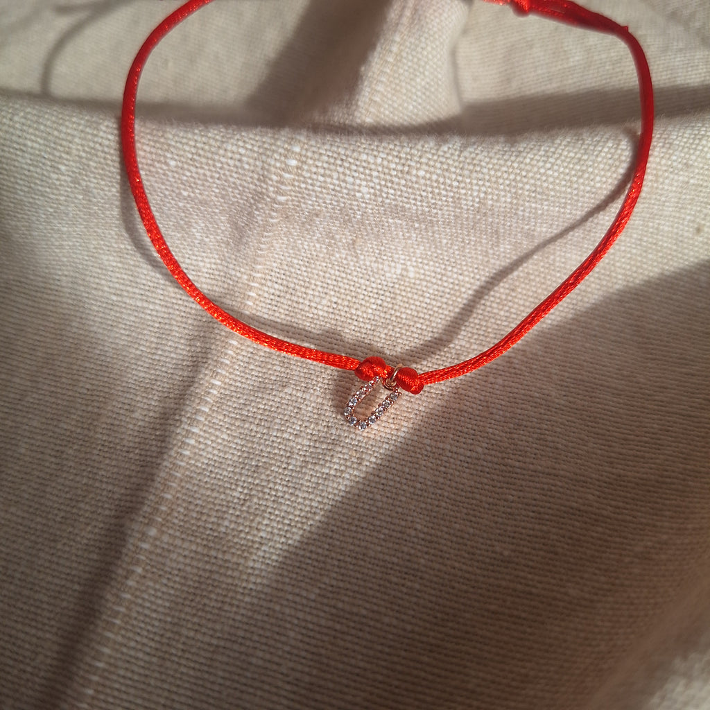 Bracciale letterina - U