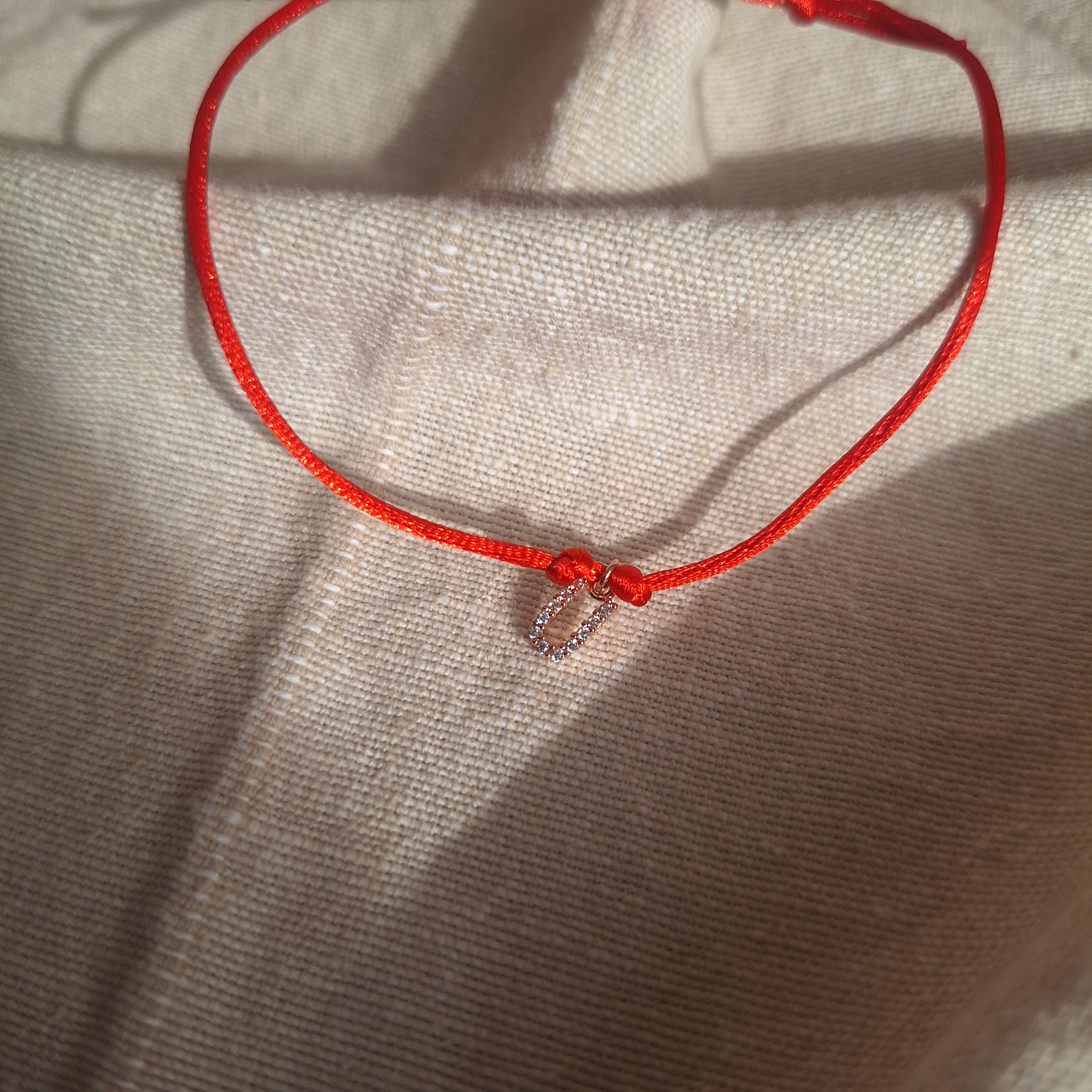 Bracciale letterina - U