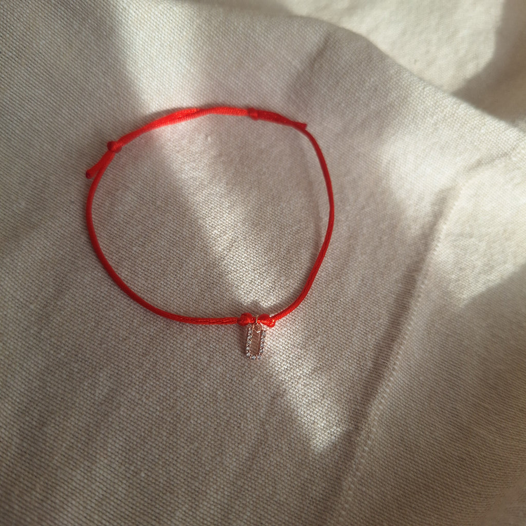 Bracciale letterina - U