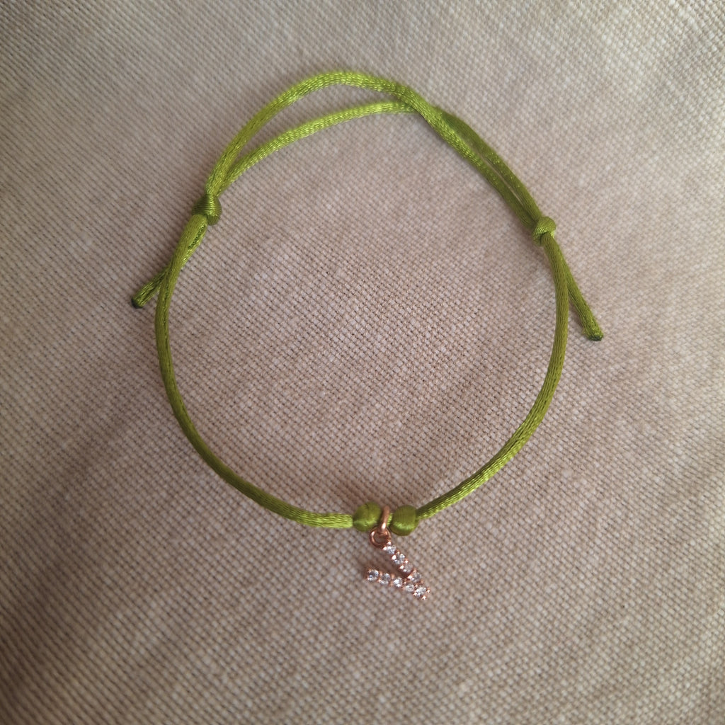 Bracciale letterina - V