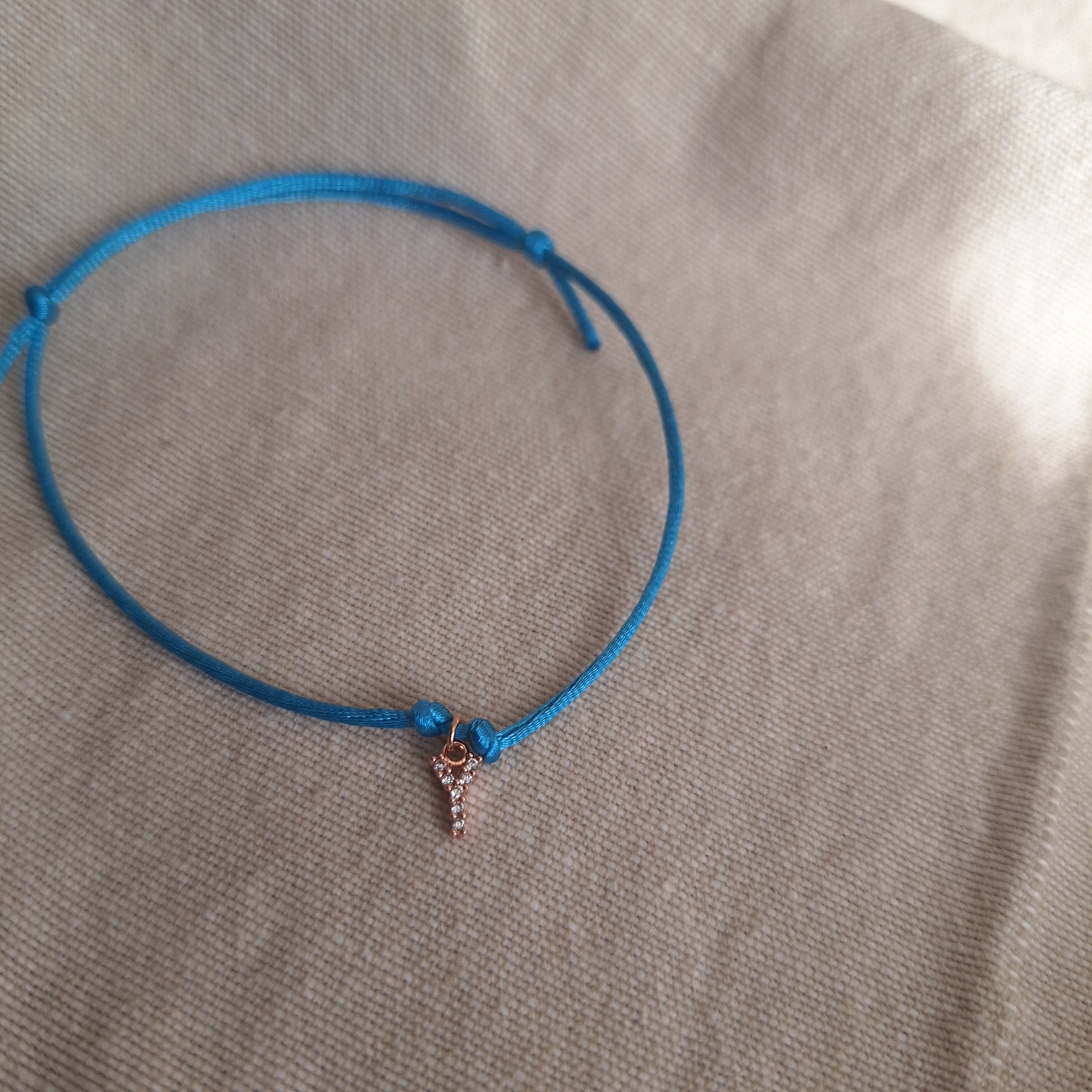 Bracciale letterina - Y